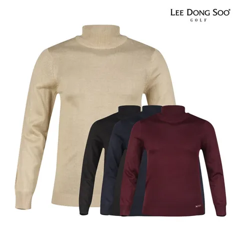 이동수골프 남성 하프넥 니트 긴팔스웨터 LD21WNT4M
