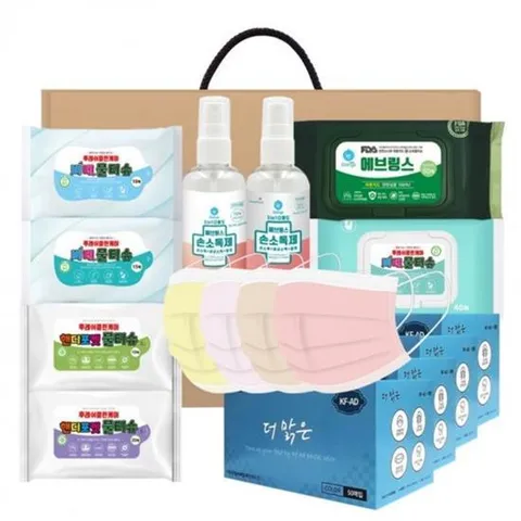 KFAD마스크 더 (기획) 정성 맑은 고품질 선물세트 방역/위생 토탈