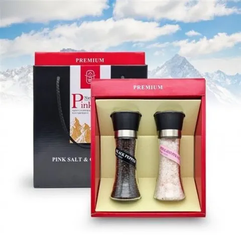 명절선물 크 소금 물 종 답례품 프리미엄 세트 왕소금