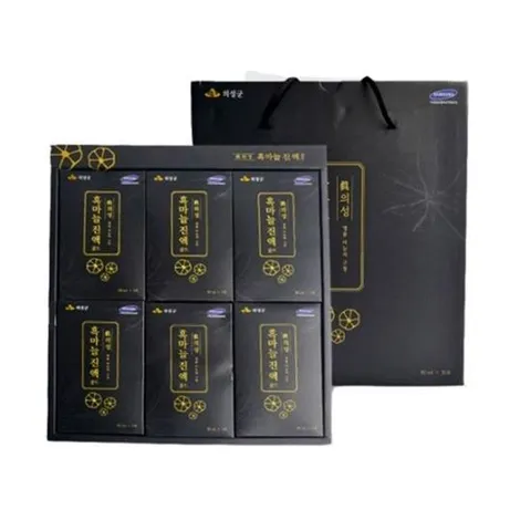 기업선물세트 추석/설 어버이날 선물세트 흑마늘진액 60mlX30.포