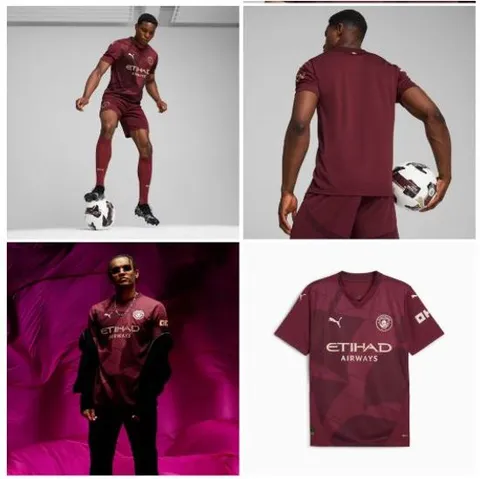 [ 롯데백화점 ]맨체스터시티 써드 레플리카 MCFC Third Jersey Replica 775201 03