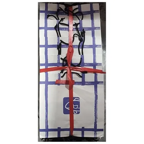 업체 종이봉투(26x15cm 100매 초밥용)X2 식당 종이 가방