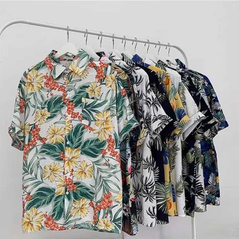 [오너클랜]인기상품 루즈핏 하와이안 셔츠 휴양지 바캉스룩 스타