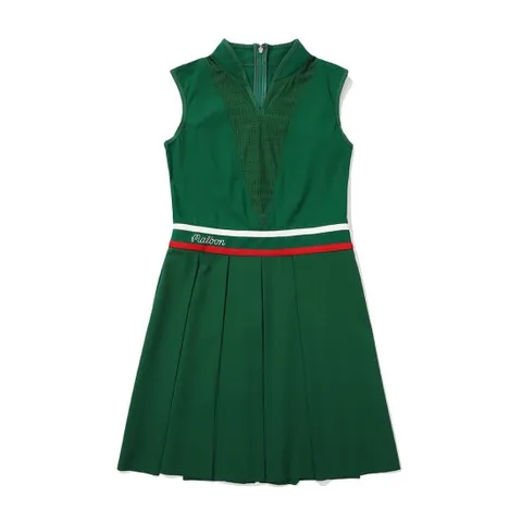 [말본 공식] 말본골프 아이스 터치 슬리브리스 원피스 GREEN (WOMAN)