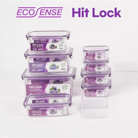 에코센스 히트락 올트라이탄 밀폐용기 8종