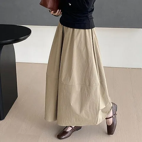 [유니제이] 해파스 볼륨 밴딩 스커트