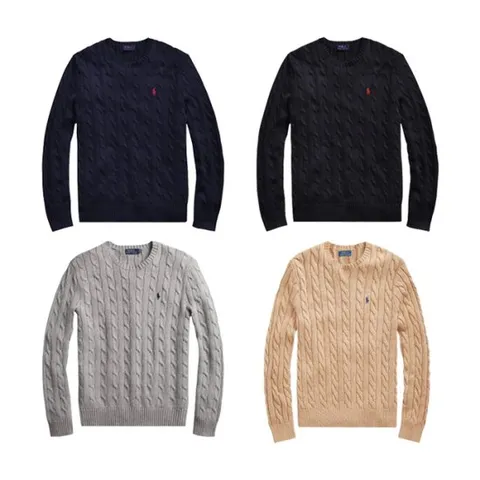 [폴로랄프로렌]랄프 로렌 남녀공용 라운드넥 니트