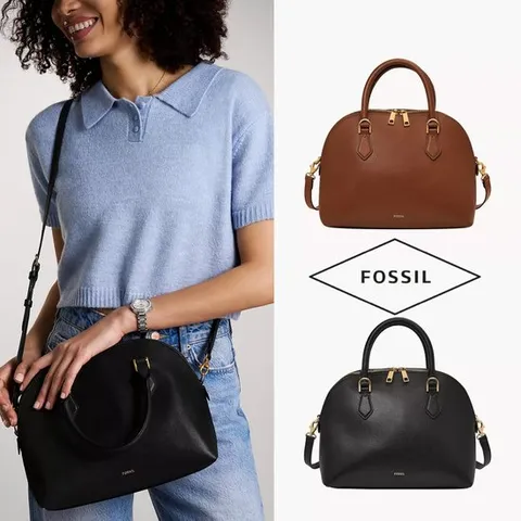 파슬 Fossil SHB3256 여자 가방 Bri Dome 토트 크로스백