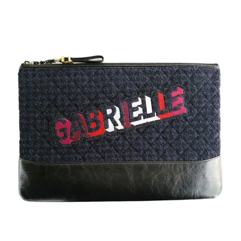 (명품) 샤넬 트위드 가브리엘 클러치