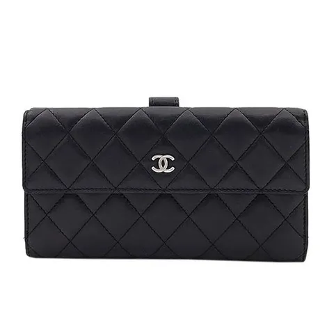 (명품) 샤넬 램스킨 장지갑