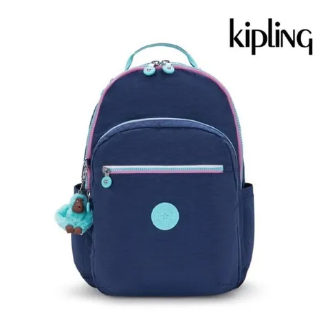 [ 롯데백화점 ][키플링]키플링  라지 사이즈  27리터 서울 백팩 리조트 네이비 KPABA24 RSNY