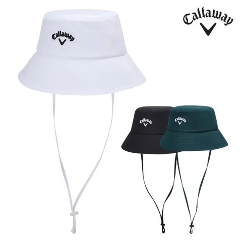 캘러웨이 25 미니로고 여성용 버킷햇 골프모자