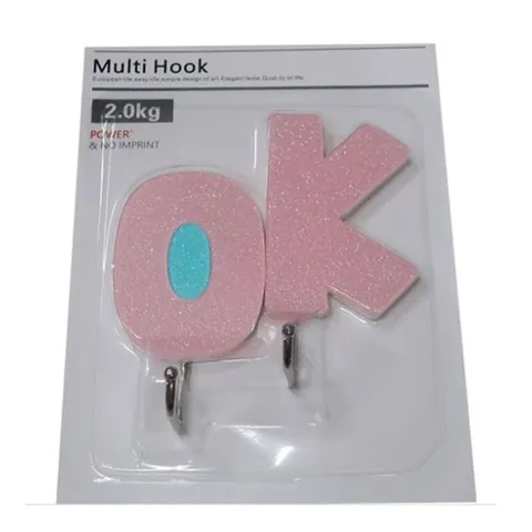 아이센 벽 후크 고리 옷걸이 모자 마스크 걸이 2P