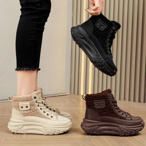 여성 양털 윈터 겨울 앵클부츠 따뜻 운동화 방한슈즈