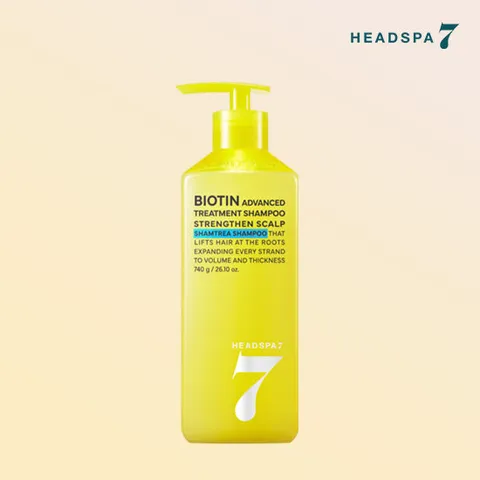 헤드스파7 비오틴 트리트먼트 샴푸 740g