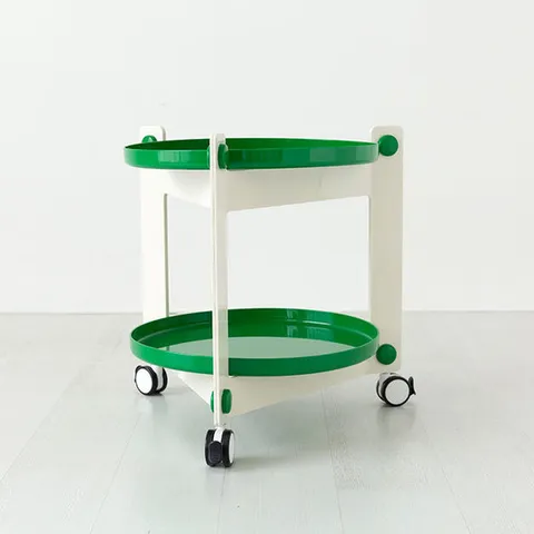 원형 2단 트롤리 이동테이블 MK37254