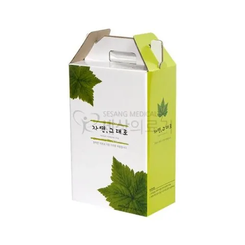 약포장박스 기성 자연그대로(대) 50장