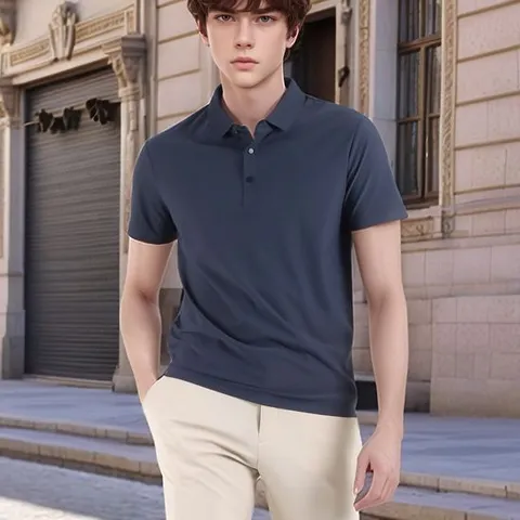 [보이투맨]XR502 쭉쭉 늘어나는 시원한 스판 PK 반팔 카라티