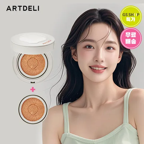 [체험특가]아트델리 세라믹 글로우 커버 쿠션 본품+리필(도자기쿠션) / 무료배송