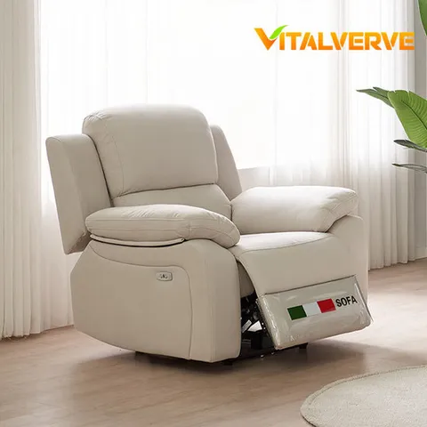 엘리스 아쿠아원단 1인 리클라이너소파