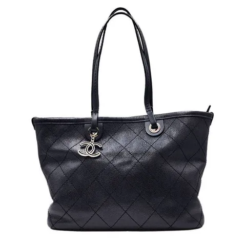 (명품) 샤넬 블랙 캐비어 쇼퍼백  19