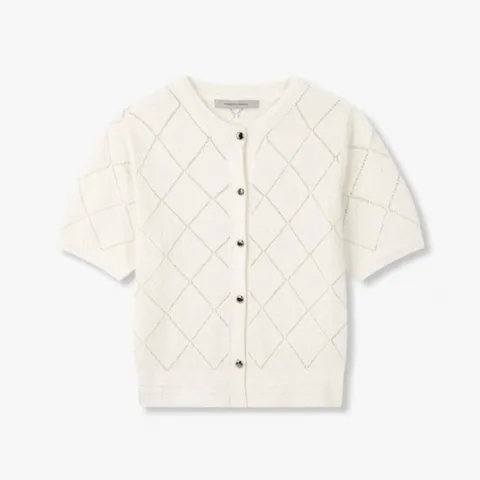 [ 롯데백화점 ]보브  (7155250200) 부클레 자카드 니트 가디건