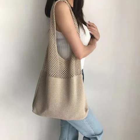 5컬러 여름 데일리 토트백 가벼운 대용량 휴양지 가방