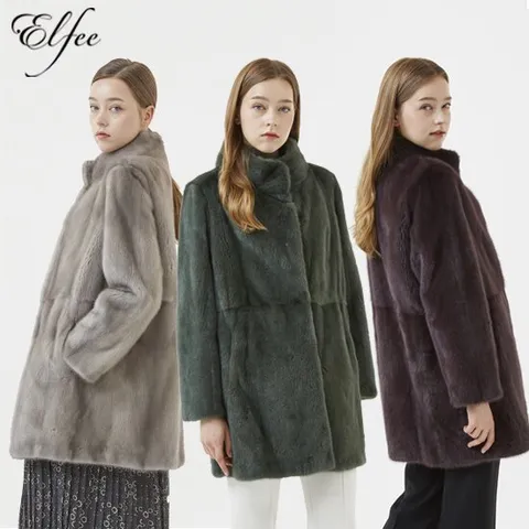 [ 롯데백화점 ]휘메일 유색 밍크 코트(E6W1EC05_)