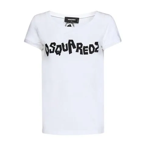 디스퀘어드2 반팔 티셔츠 S72GD0452S21600100 White