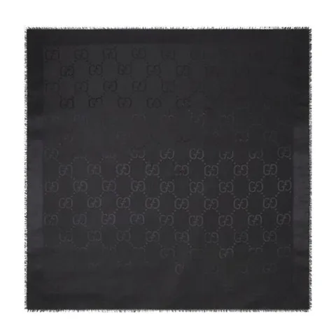 구찌 GG 자카드 실크 울 숄 663671 3GC43 1000