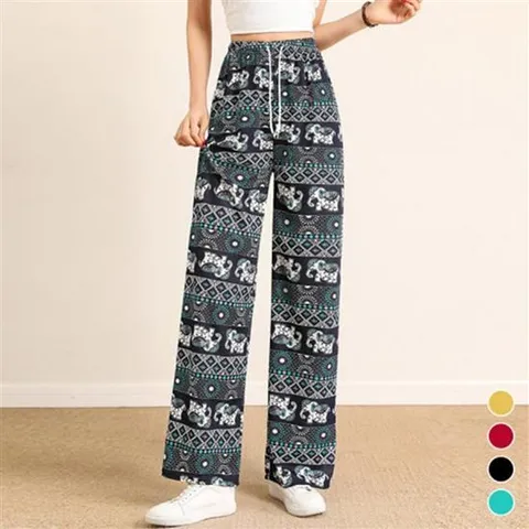 루즈핏 세미 면 밴딩바지 스판 긴바지 밴딩 캐쥬얼