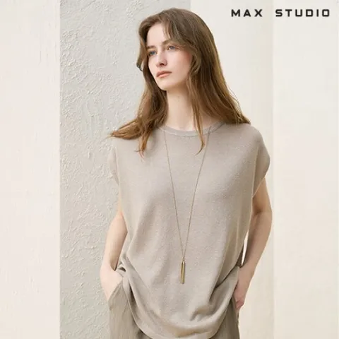 막스스튜디오 썸머 글리터 캡 슬리브 4종