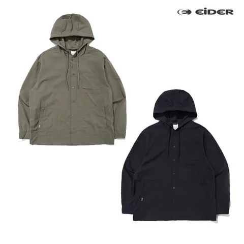 [ 롯데백화점 ][아이더 (행사)]남성 여름 홑겹 시어서커 에어리 후드 자켓 (DMM23162)