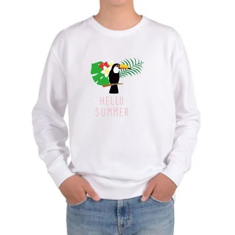 [알티피아]맨투맨 전사이즈 썸머 여름 헬로우 안녕 디자인