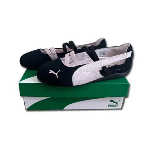 여성 푸마 스피드캣 발레 스웨이드 푸마 블랙 모브 미스트 401287-02