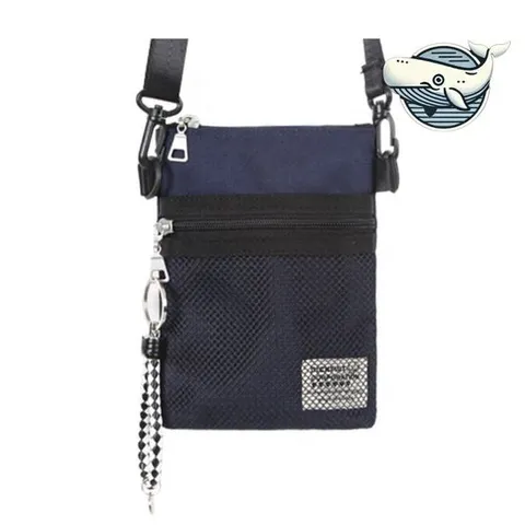 경량 메쉬 핸드폰 크로스백 심플 슬림 가방 남자도트백