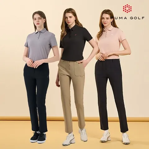 푸마골프 여성  기능성 여름 골프팬츠 2종