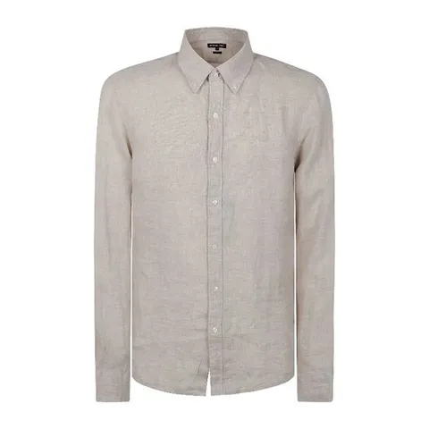 마이클코어스 리넨 버튼업 셔츠 CS4400H4YT 230