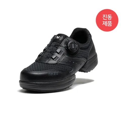[나르지오 공식] 워킹화 진짜진동 윈드 블랙 여성 기능성 워킹화 장민호신발 발편한 신발