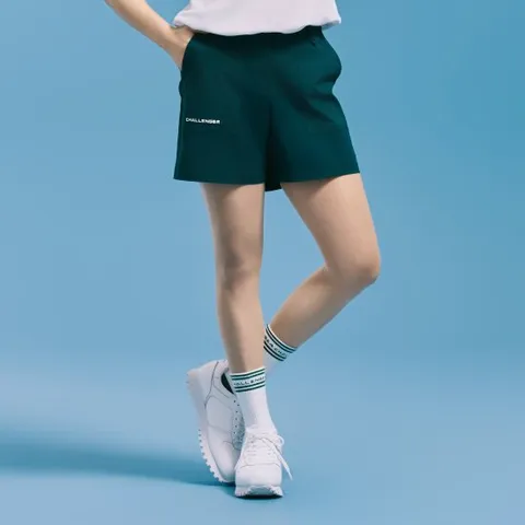 [챌린저] 여성 릴랙스핏 절개 포인트 반바지