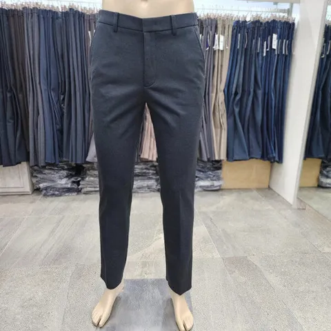 [피에르가르뎅](모다인천점)다크네이비 저지 백기모 글렌체크 사