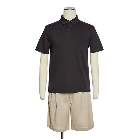 [ 롯데백화점 ]봄,여름 슬림핏 블랙 기본 카라티 RPBMTT63GRDL