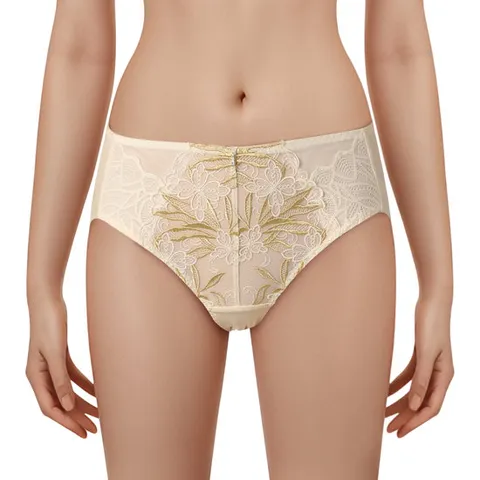 [ 롯데백화점 ][비비안]BP972AP 블랙라벨 튤자수 노라인 햄팬티