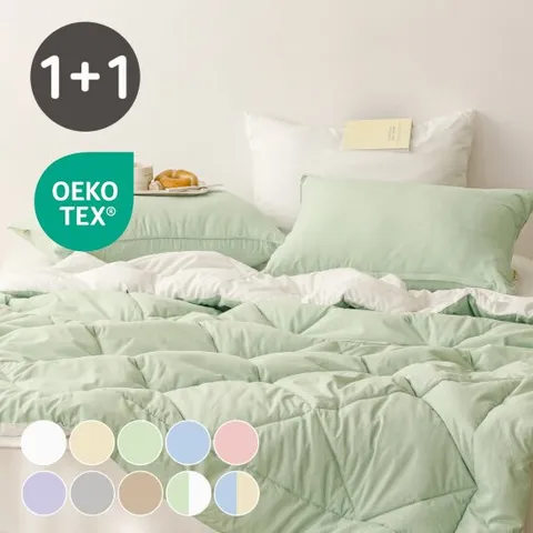 바자르 NEW소프티 먼지없는 사계절 옥수수솜 차렵이불(SS) 2장