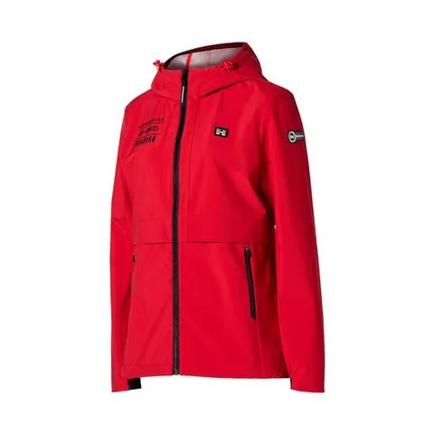 [험머]25SS 여성 H1 시그니처 3Layer 후드 웨더 자켓 레드