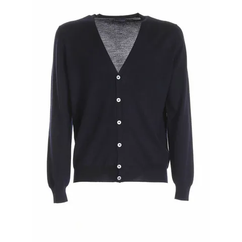 [PAOLO FIORILLO] 남성 가디건 브이넥 인 blue 5818514296598 Blue /8