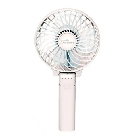 핸디 선풍기(한빛시스템) 화이트 2000mAh/4W/DC5V F 자재