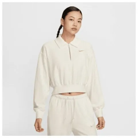 [나이키]나이키긴팔티 HQS HV5031-133 나이키 여성 크롭 맨투맨