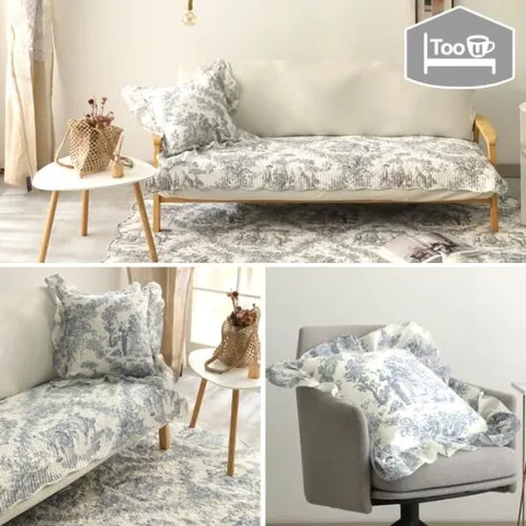 투유바이조희선 생말로 면워싱 쇼파패드 쿠션커버세트 4인용