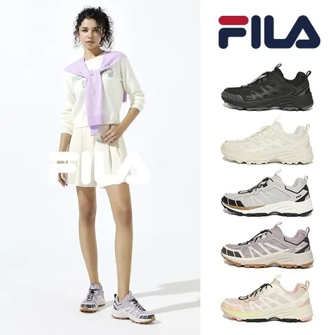 FILA 신상 트리뷴 경량 운동화 겸 트레킹화 여성용